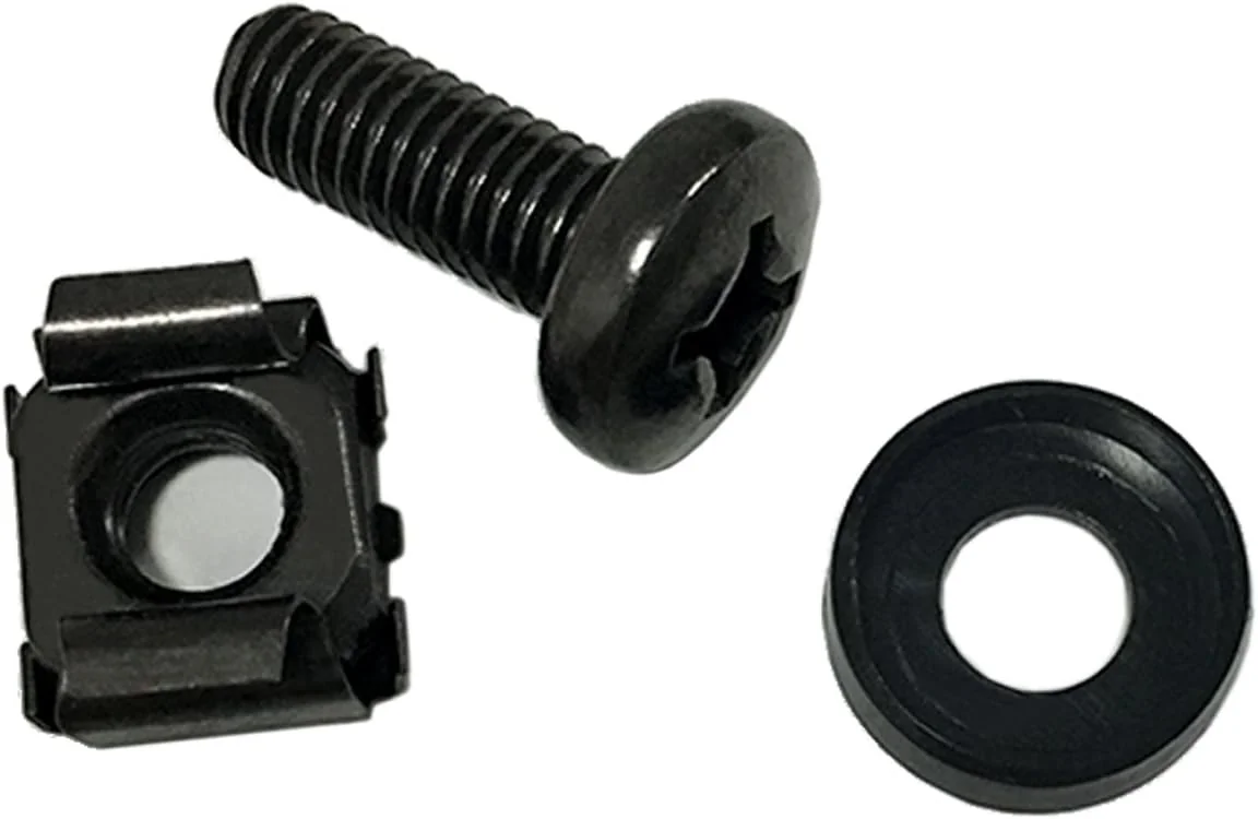 Lancher Lot de 60 vis M6 x 16mm et écrous cage