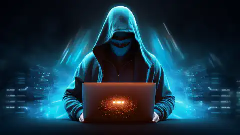 Une image représentant un pirate informatique avec une cape de super-héros, symbolisant l'autonomie acquise grâce à la formation en cybersécurité de TryHackMe.